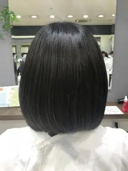 【お手入れ簡単艶髪✨】カット & 髪質改善/縮毛矯正ストレート《メンズもOK》
