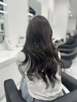 🤍ミニモ学割🤍 ワンカラー＋オリジナルトリートメント+コテ巻き仕上げ🤍