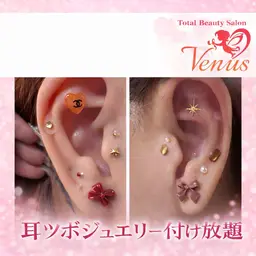 耳ツボジュエリーつけ放題