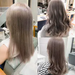 🫧🩵人気No.1🩵🫧ケアブリーチ+カラー+うる艶トリートメント