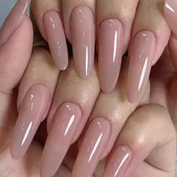 チップ長さ出しワンカラーor ラメグラ