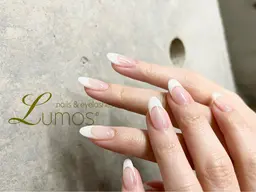 ソフトジェルオフ有り フレンチネイル