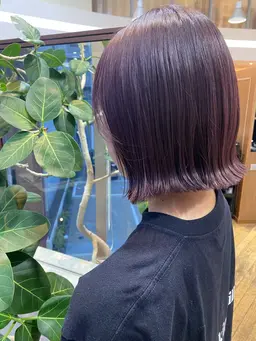 🫧カラーモデル💇🏼‍♀️艶感たっぷり保湿カラー🫧