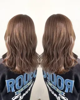 【透明感を出したい方へ👼🏻】ブリーチ無しダブルカラー＋2step TR