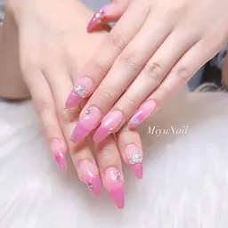 【オフ無し】ジェルフレンチorカラーグラデーション🍒