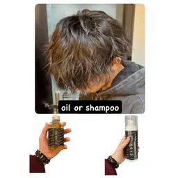 カット＋オイルor頭皮用炭酸シャンプー付き