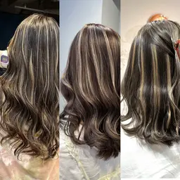 🌺コントラストハイライト(ハイライト+カラー)+艶トリートメント (メンズも可)