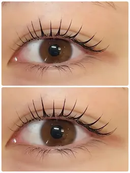 上まつ毛パーマ（透明コーティング、アイシャンプー付き）※何度来ても同額