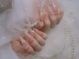 当日限定❣️オフあり🫧【アプレ 長さ出し10本💅ロングネイル】【アートやり放題】コース🫶