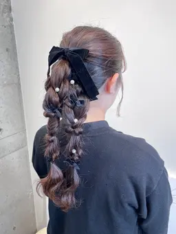 【イベント･お出かけ前に🎀】ヘアセット