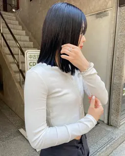 【お悩み改善】カット+縮毛矯正+トリートメント　【酸性ストレート変更可能】