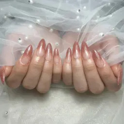 長さだし10本＋ワンカラーorラメグラデーション