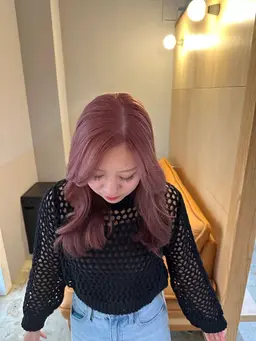 『ブリーチカラー🥣（ケアブリーチ）』×『カラー』🎟💕×超音波ケラスターゼトリートメント🎶