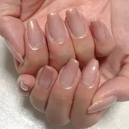 【オフ無料】シアーカラー・ラメグラデーション＋無料ストーン💎