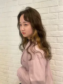 インナーカラー🌱さりげないおしゃれに◎