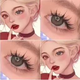 💖 人気ワンホンデザイン🎀漫画マツエク上下セット🉐8️⃣9️⃣0️⃣0️⃣  アイパックとケラチンコーティング付き