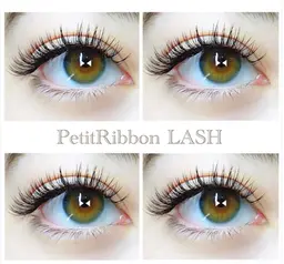 まつげエクステフラットラッシュ100本+下まつげエクステつけ放題