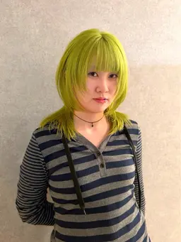 【うるツヤ透明感ハイトーン💎】人気No.1👑似合わせカット＋ケアブリーチ＋カラー＋バイカルテ5stepトリートメント