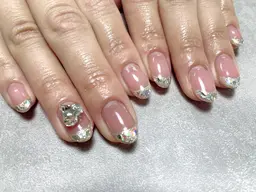 ガラスフレンチ定額→¥7500