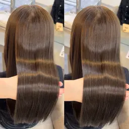 💜🫧ブリーチなし透明感ダブルカラー＋1stepトリートメント🫧💜韓国風うるちゅるカラー💎