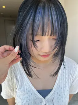 【12月限定✨】似合わせカット＋インナーカラー＋髪質改善トリートメント🎨♡