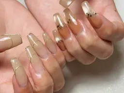 10本長さだし+オーダーデザイン