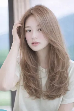 ブリーチ&カラー&小顔カット&ベーストリートメント