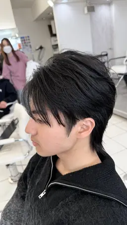 横顔激盛れ✨毛流れ【ニュアンスパーマ】カット＋パーマ