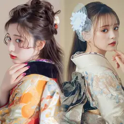 【🌸卒業シーズン期間限定U23🌸】顔まわり/前髪➕ブリーチをしないWカラー💛ロング料金無し💛