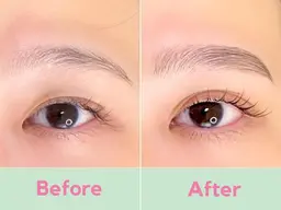 まつ毛パーマ（パリジェンヌ）＋ハリウッドブロウリフト