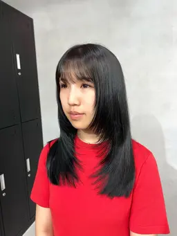 カット＋カラー＋ハホニコトリートメント