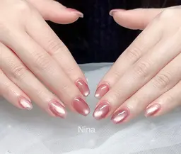 &大人気 のうる水光マグネットネイル¥6500 →¥5480