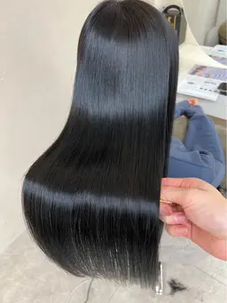 【地毛より柔らかい】縮毛矯正➕【美艶髪】ケラチン髪質改善トリートメント🫐