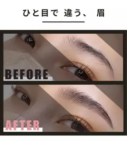 HBL 【認定サロン】眉毛　¥2000