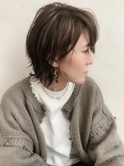 【1日1名限定】明るい白髪染め＋カット【撮影モデル価格】