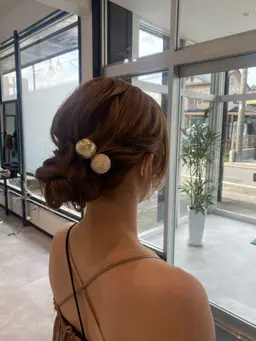 簡単ヘアセット💞