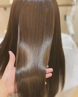 🫧［ブリーチ無し］ワンカラー＋髪質改善トリートメント＜サイエンスアクア＞🌫
