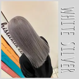 【ハイトーンカラー】✨ハイブリーチ＋オンカラー＋キューティクルケアトリートメント✨【🍀ケアブリーチ🍀】