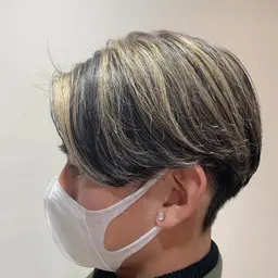 メンズカット＋ハイライトカラー🔥