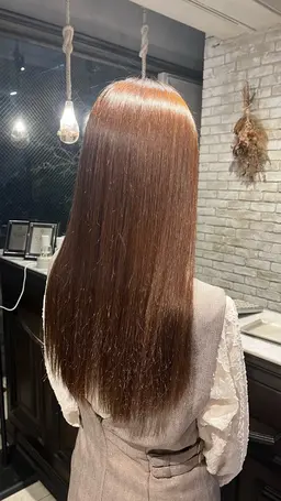 前髪縮毛矯正🎀💭