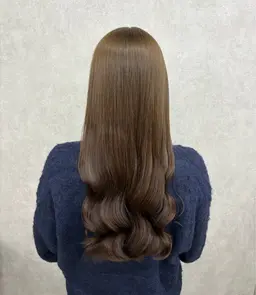 🌟時間帯自由🌟🎀ツヤ感ブリーチ無しダブルカラー🎀