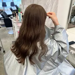 💖✨圧倒的透明感💖✨ブリーチなしWカラー+韓国風カット+うる艶トリートメント