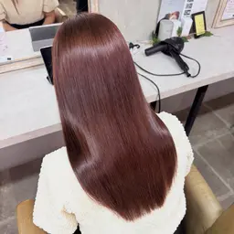 【フルコースメニュー】美髪カラー＋毛先カット＋トリートメント