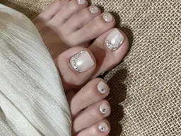 全員 フット アート 【Foot】 親指アート2本コース（メンズ予約可）¥ 6500