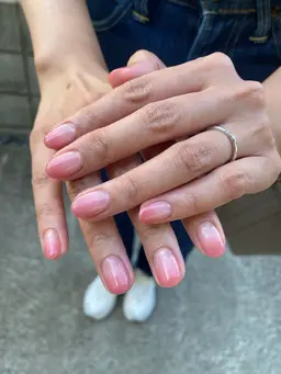 【初回オフ無料♪】ハンド・カラーグラデーション(クリアベース)