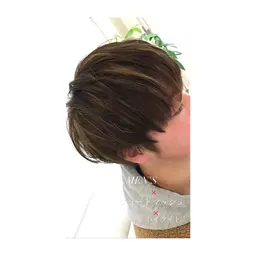 🔥メンズ強化クーポン🔥カット+抜きっぱなしハイライト(7枚)+トリートメント