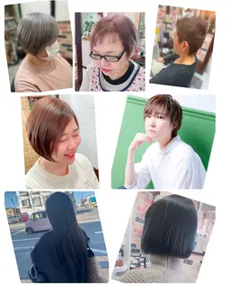 【カット＋カラー】or【カラー＋トリートメント】どちらも¥7.000以上かかりません。