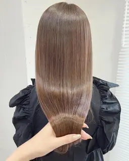 【髪質改善プレミアム】縮毛矯正＋超浸透プレミアムトリートメント💎シルクのような手触りへ