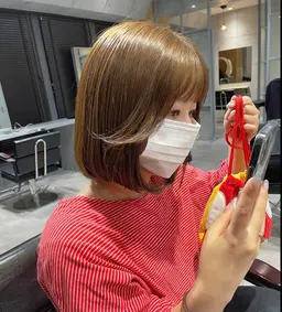 🌷似合わせカット➕補修トリートメント🌷#レイヤーカット#ボブ