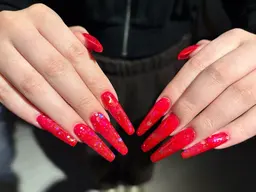 アクリルスカルプ(マックスまで長さ出し)